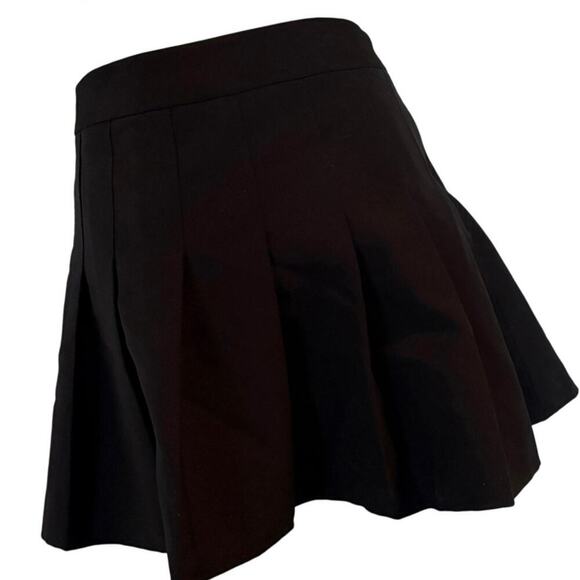Miniskirt Pleated Medium Whimsigoth rave grunge Y2K unif brandymelville  Black - Picture 6 of 12